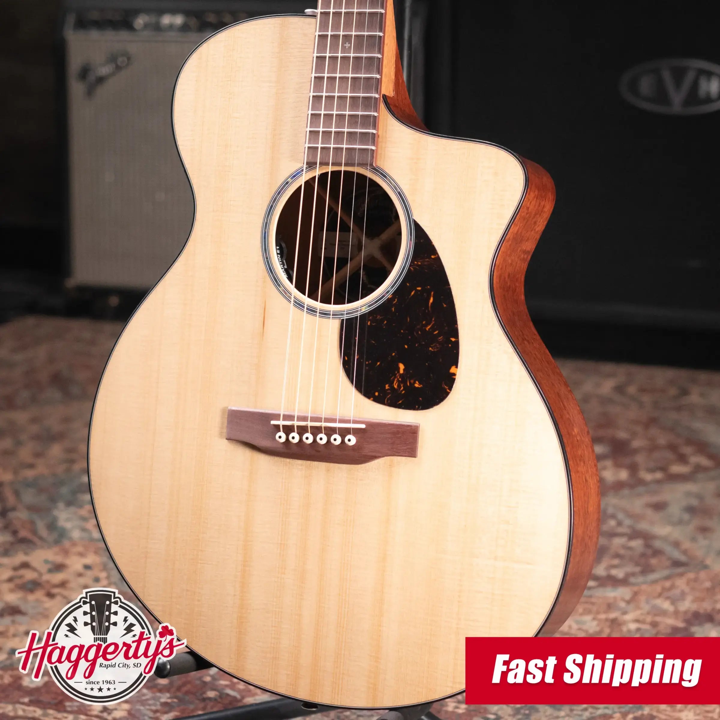 Martin SC-10E Modern Acoustic/Electric Guitar - Spruce/Sapele with Gig Bag