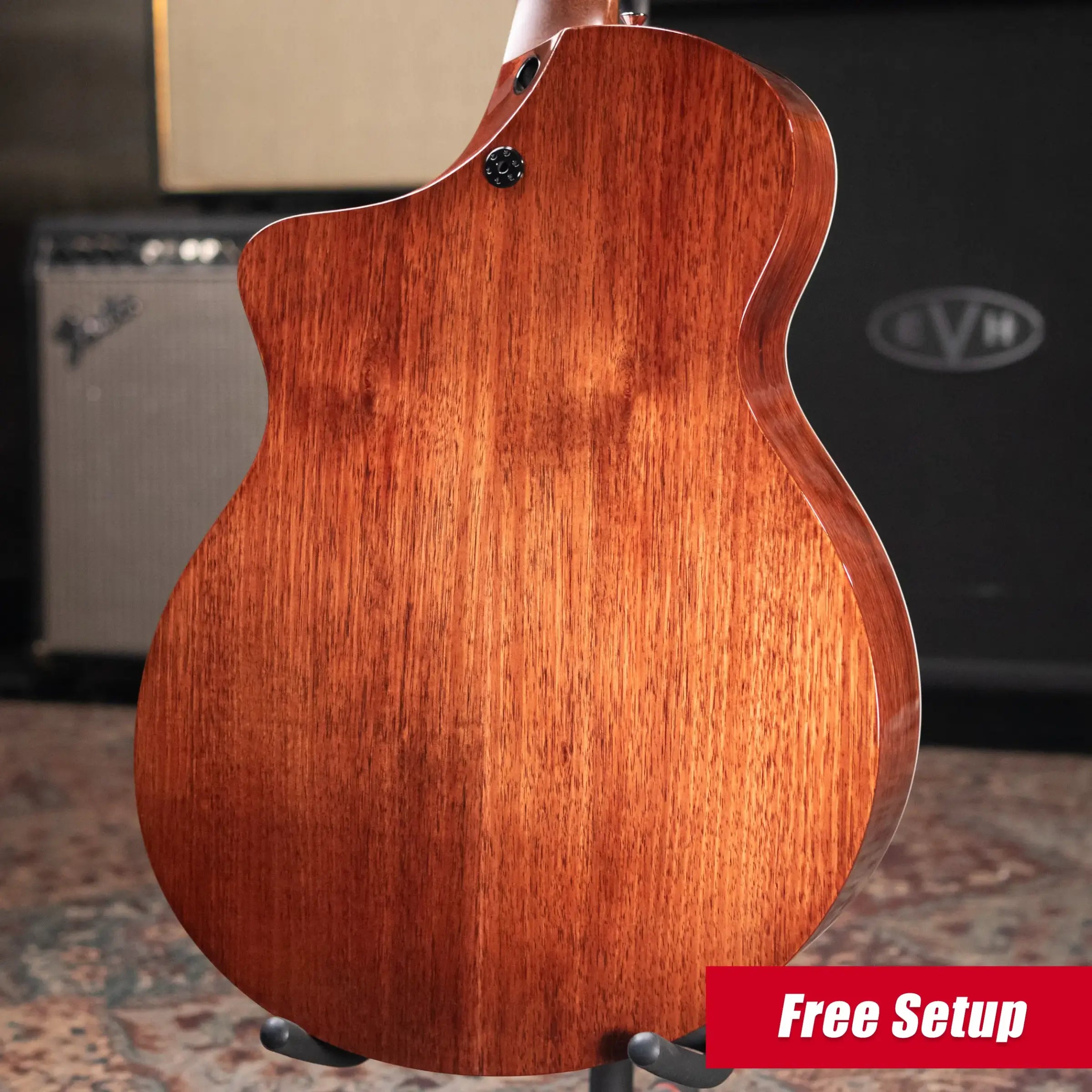 Martin SC-13E Modern Mezcal Burst Acoustic/Electric Guitar - Spruce Burst/Koa with Gig Bag