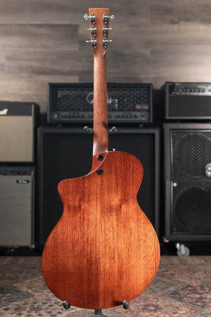 Martin SC-13E Modern Mezcal Burst Acoustic/Electric Guitar - Spruce Burst/Koa with Gig Bag