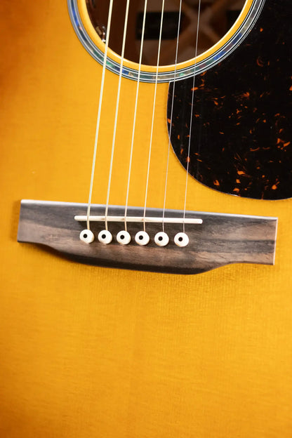 Martin SC-13E Modern Mezcal Burst Acoustic/Electric Guitar - Spruce Burst/Koa with Gig Bag