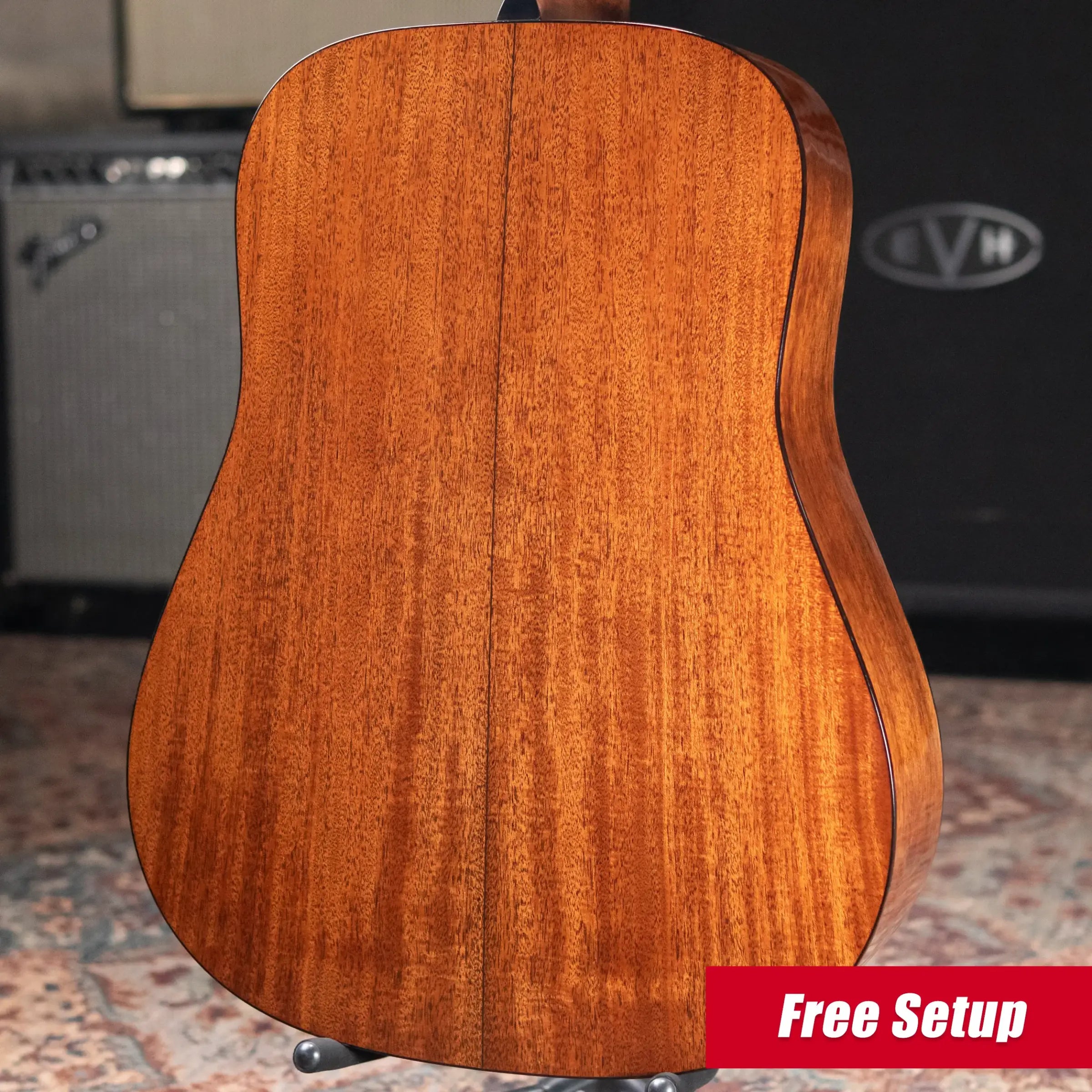 Martin D-18 Molly Tuttle Signature Dreadnought Acoustic Guitar - Vintage Sunburst with Hardshell Case