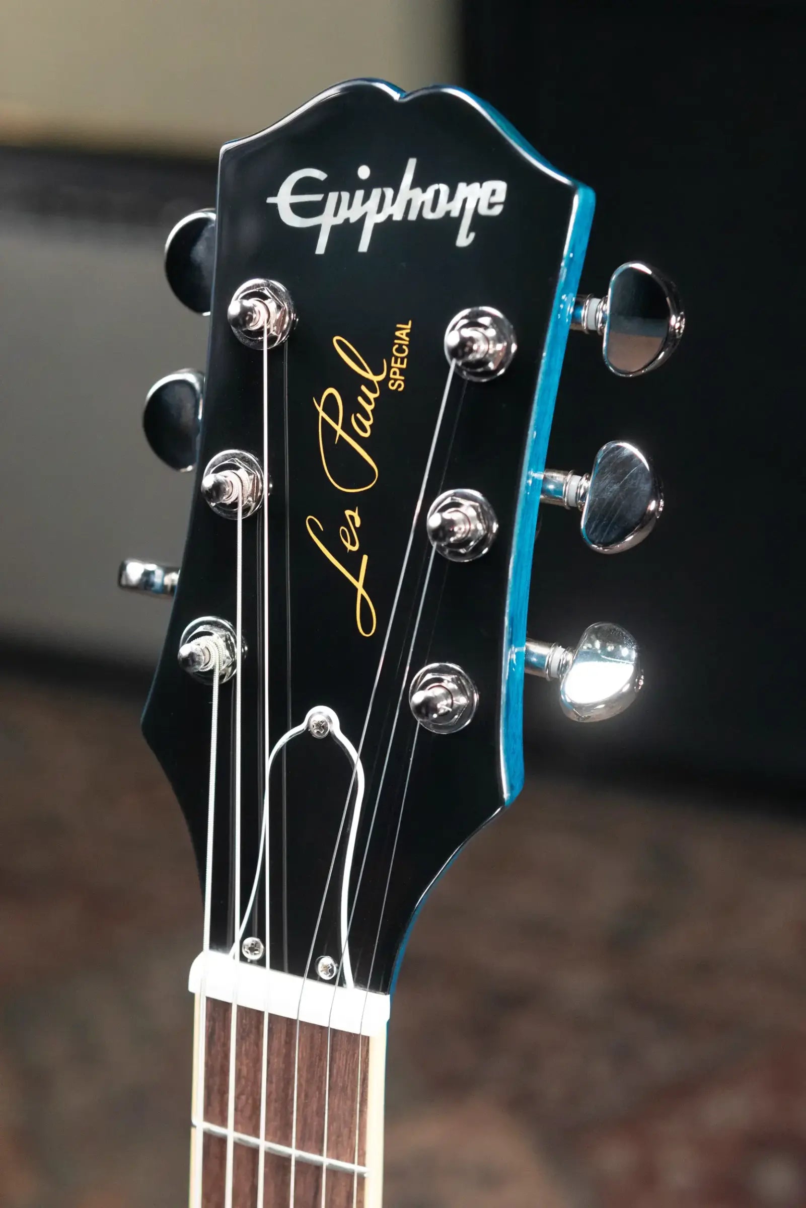 Epiphone Les Paul Special Double Cut Figured Electric Guitar - Ocean Water Perimeter