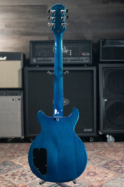 Epiphone Les Paul Special Double Cut Figured Electric Guitar - Ocean Water Perimeter