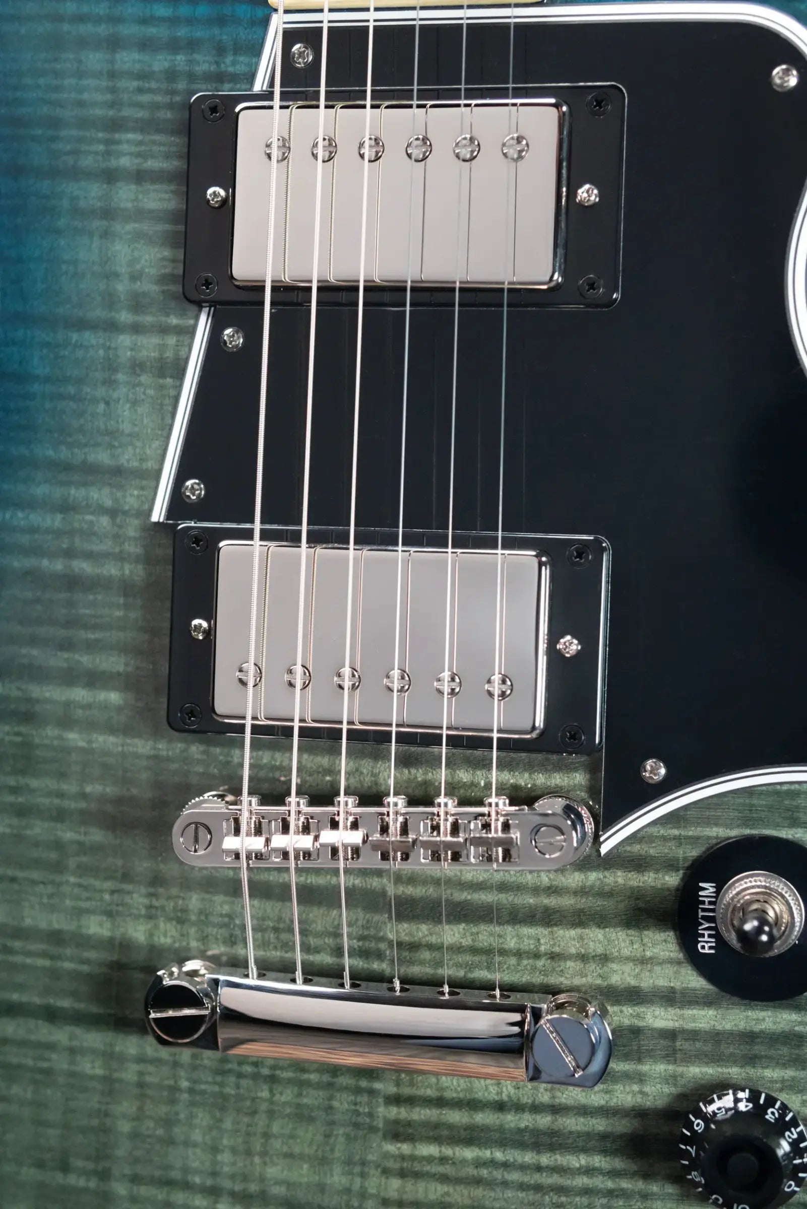 Epiphone Les Paul Special Double Cut Figured Electric Guitar - Ocean Water Perimeter