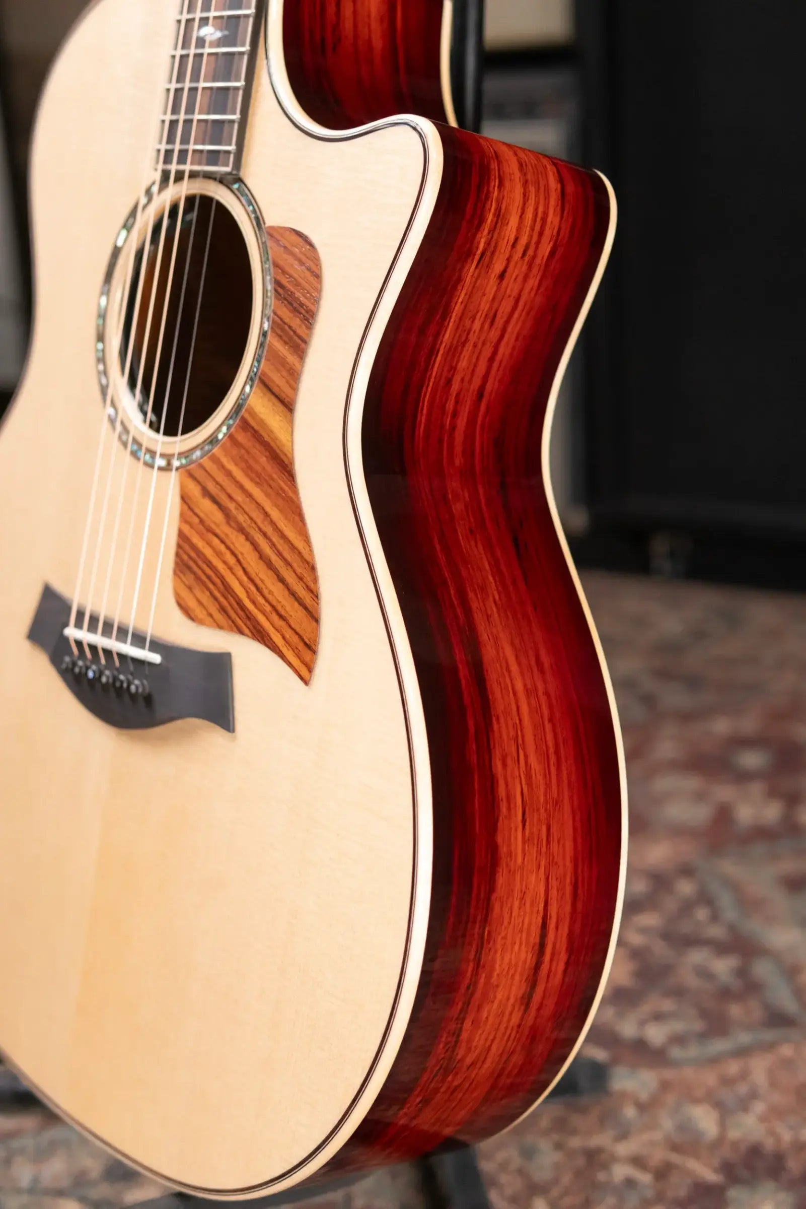 Taylor 814ce LTD Cocobolo Grand Auditorium Acoustic/Electric Guitar with Hardshell Case