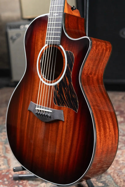 Taylor Next Generation 324ce Grand Auditorium Acoustic/Electric Guitar - Shaded Edgeburst with Hardshell Case