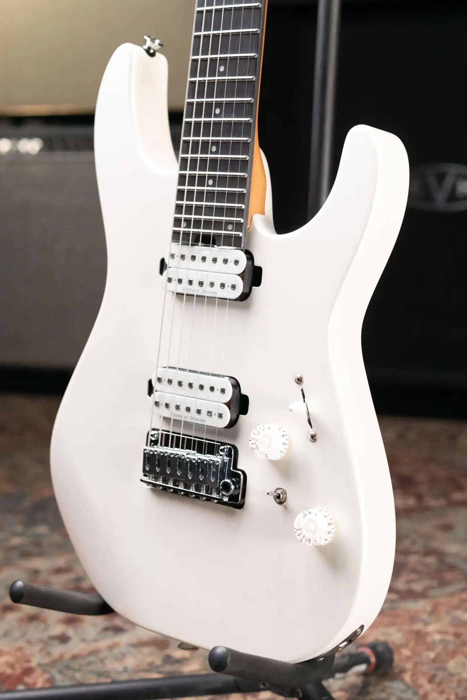 Charvel Pro-Mod Plus Limited Edition DK24-7 HH 2PT EB 7-String Electric Guitar - Celestial Silk with Gig Bag