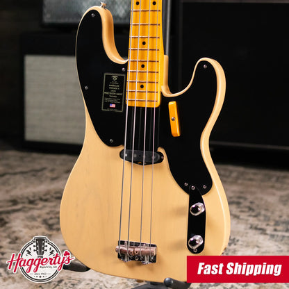 Fender 75th Anniversary American Vintage II 1951 Precision Bass - Butterscotch Blonde with Hardshell Case