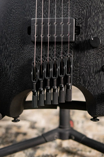Ibanez QX52B Headless Electric Guitar - Weathered Black with Gig Bag