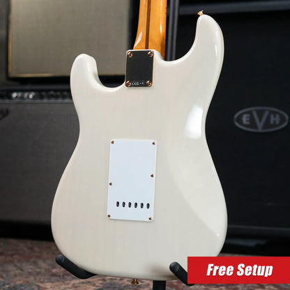 Fender Limited Edition Vintera III Late '50s Stratocaster Electric Guitar - White Blonde with Gig Bag