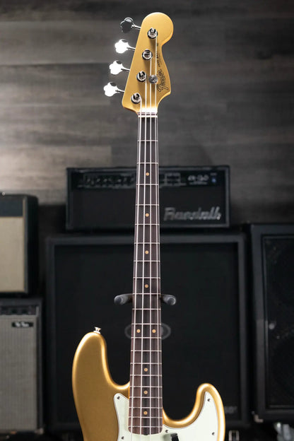 Fender Vintera III Early '60s Jazz Bass - Aztec Gold with Gig Bag - Demo