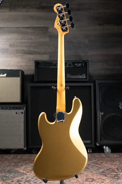 Fender Vintera III Early '60s Jazz Bass - Aztec Gold with Gig Bag - Demo