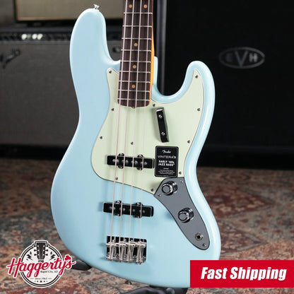 Fender Vintera III Early '60s Jazz Bass - Sonic Blue with Gig Bag
