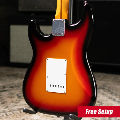Fender Vintera III Late '50s Stratocaster Electric Guitar - 3-Color Sunburst with Gig Bag