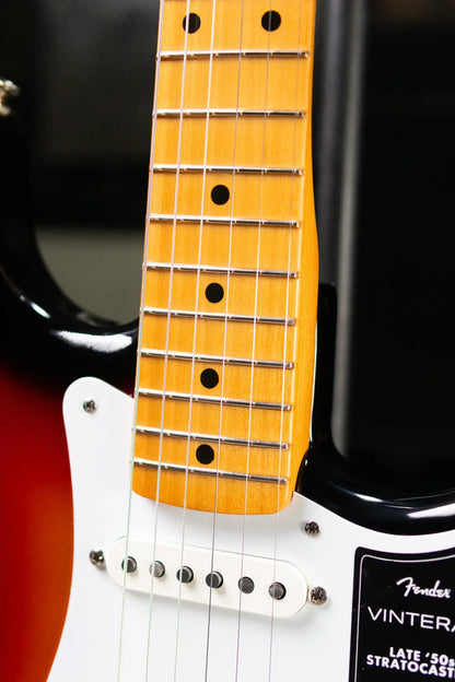 Fender Vintera III Late '50s Stratocaster Electric Guitar - 3-Color Sunburst with Gig Bag
