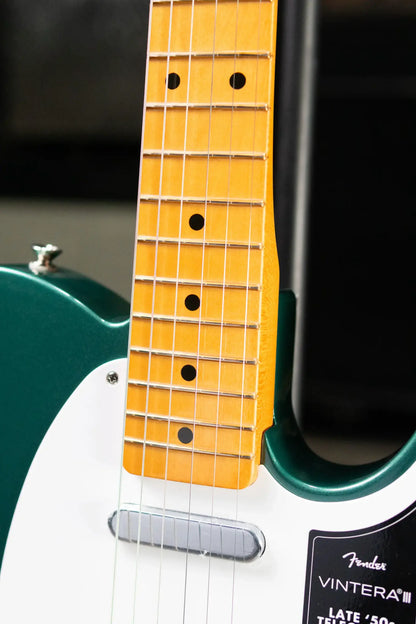 Fender Vintera III Late '50s Telecaster Electric Guitar - Sherwood Green