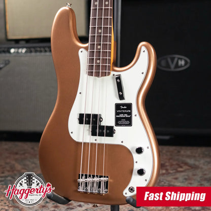 Fender Vintera III Late '60s Precision Bass - Firemist Gold with Gig Bag