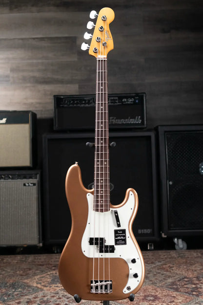 Fender Vintera III Late '60s Precision Bass - Firemist Gold with Gig Bag