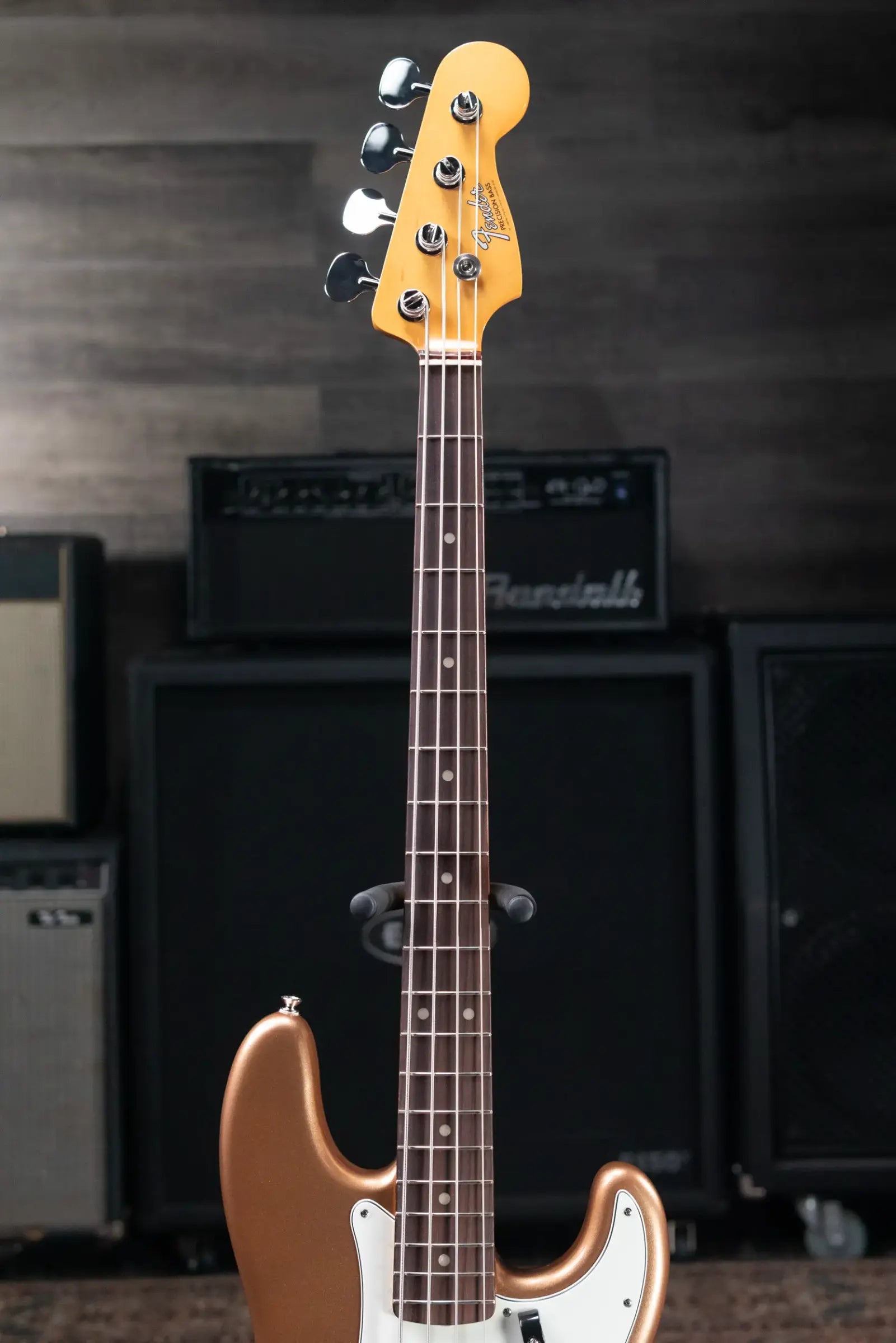 Fender Vintera III Late '60s Precision Bass - Firemist Gold with Gig Bag