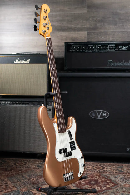 Fender Vintera III Late '60s Precision Bass - Firemist Gold with Gig Bag