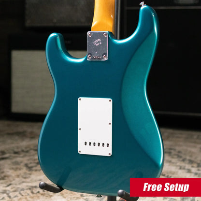 Fender Vintera III Late '60s Stratocaster Electric Guitar - Ocean Turquoise with Gig Bag