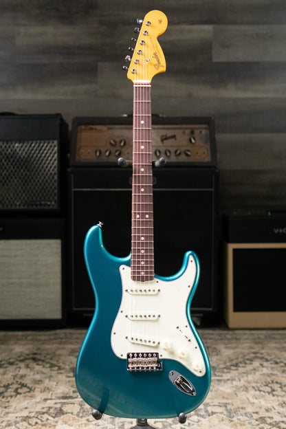 Fender Vintera III Late '60s Stratocaster Electric Guitar - Ocean Turquoise with Gig Bag