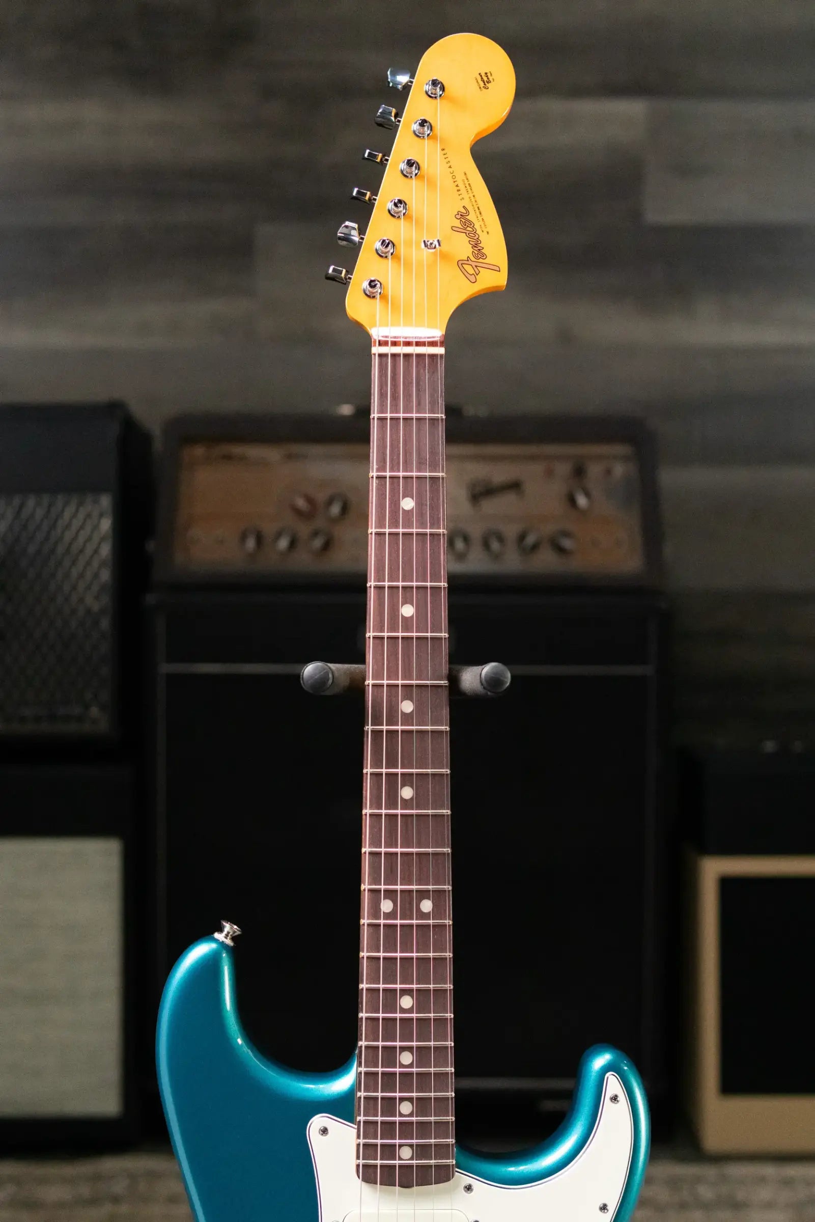 Fender Vintera III Late '60s Stratocaster Electric Guitar - Ocean Turquoise with Gig Bag