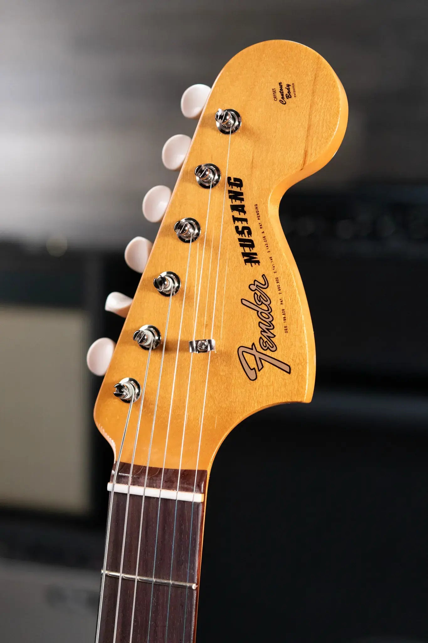 Fender Vintera III Mid '60s Mustang Electric Guitar - Sonic Blue with Gig Bag
