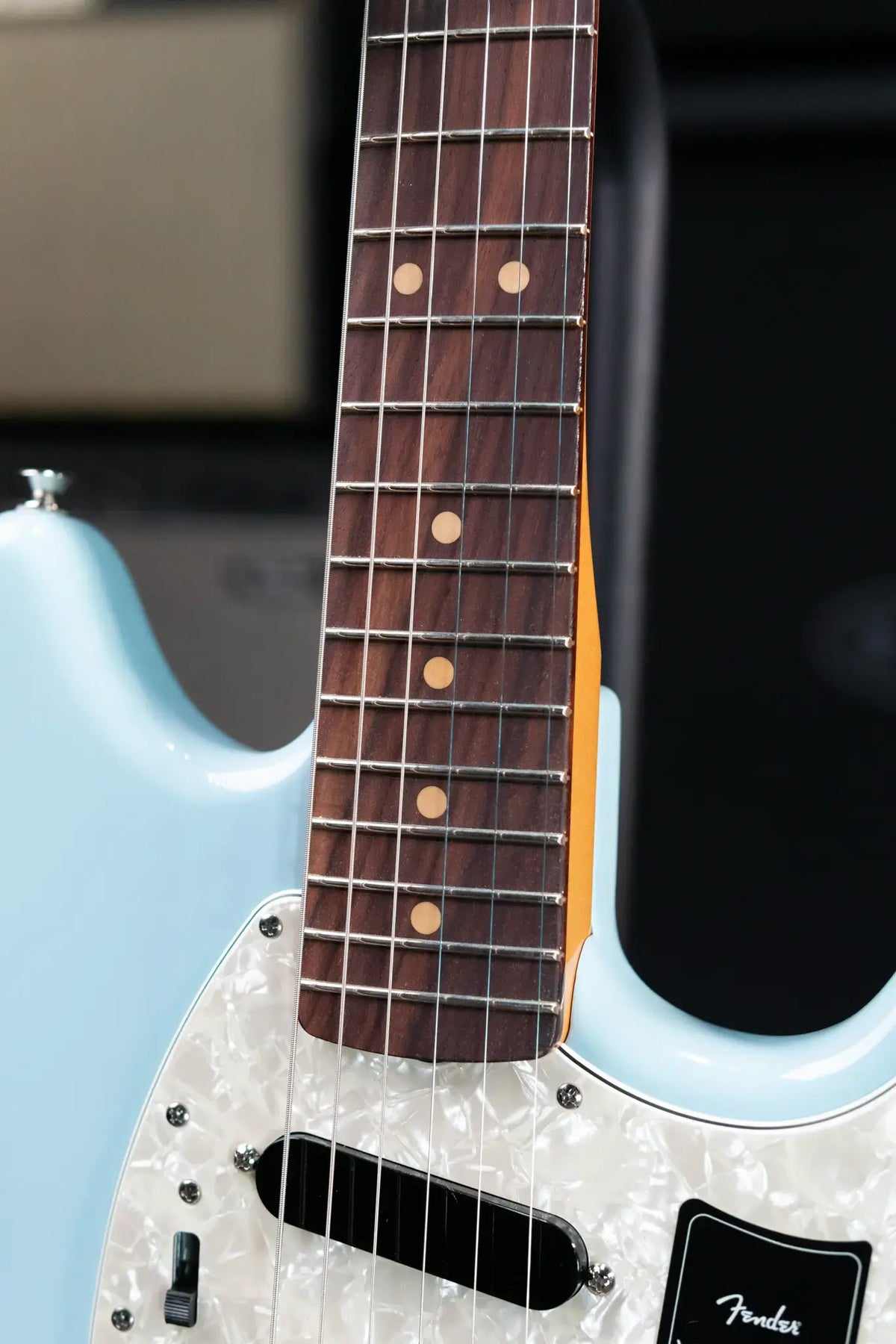 Fender Vintera III Mid '60s Mustang Electric Guitar - Sonic Blue with Gig Bag