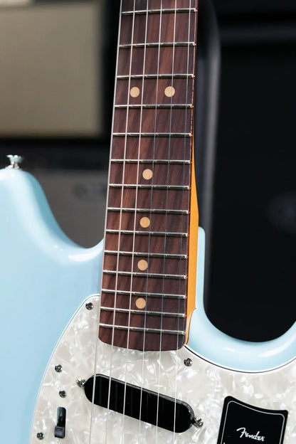 Fender Vintera III Mid '60s Mustang Electric Guitar - Sonic Blue with Gig Bag