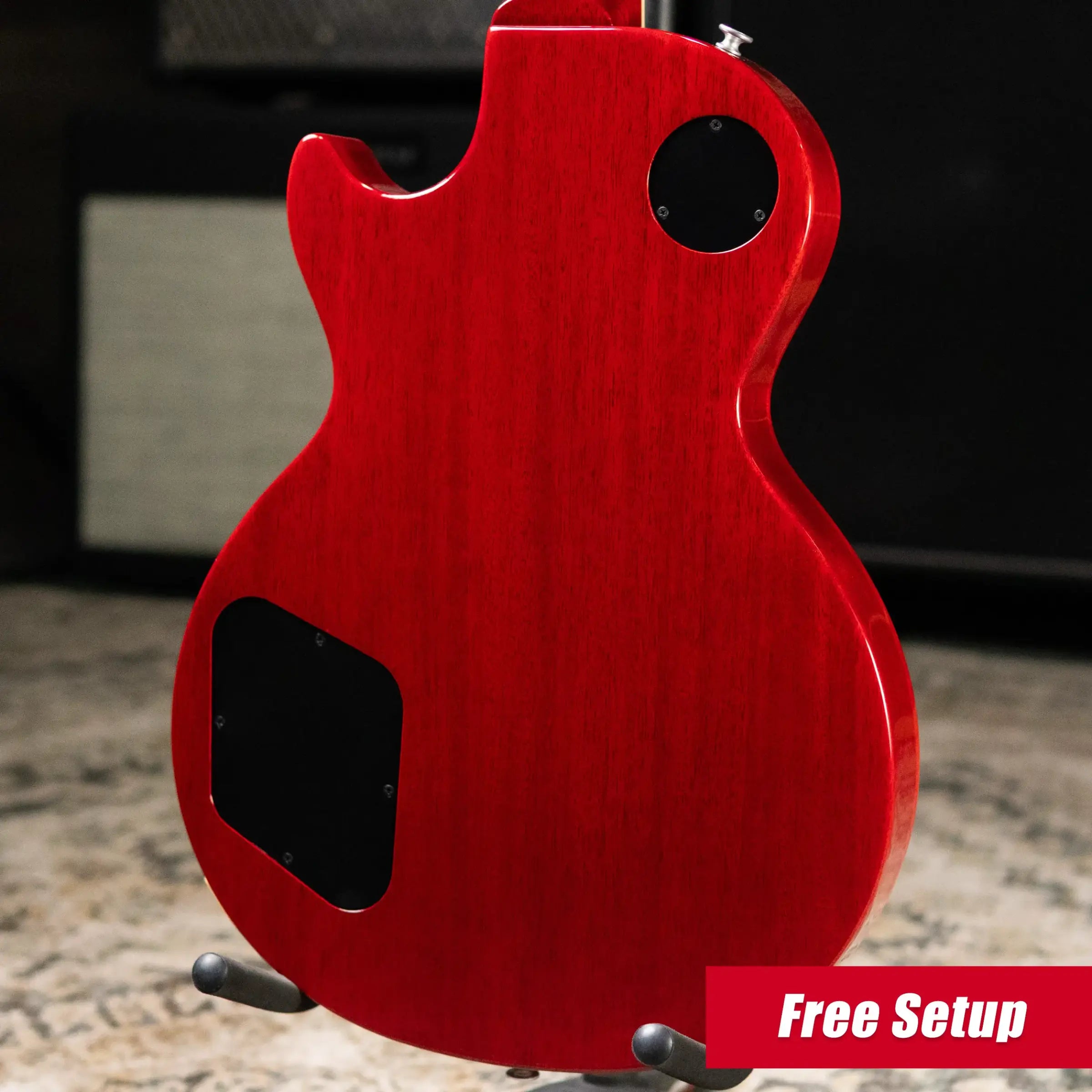 Gibson Les Paul Studio Double Trouble Electric Guitar - Cherry Sunburst with Gig Bag