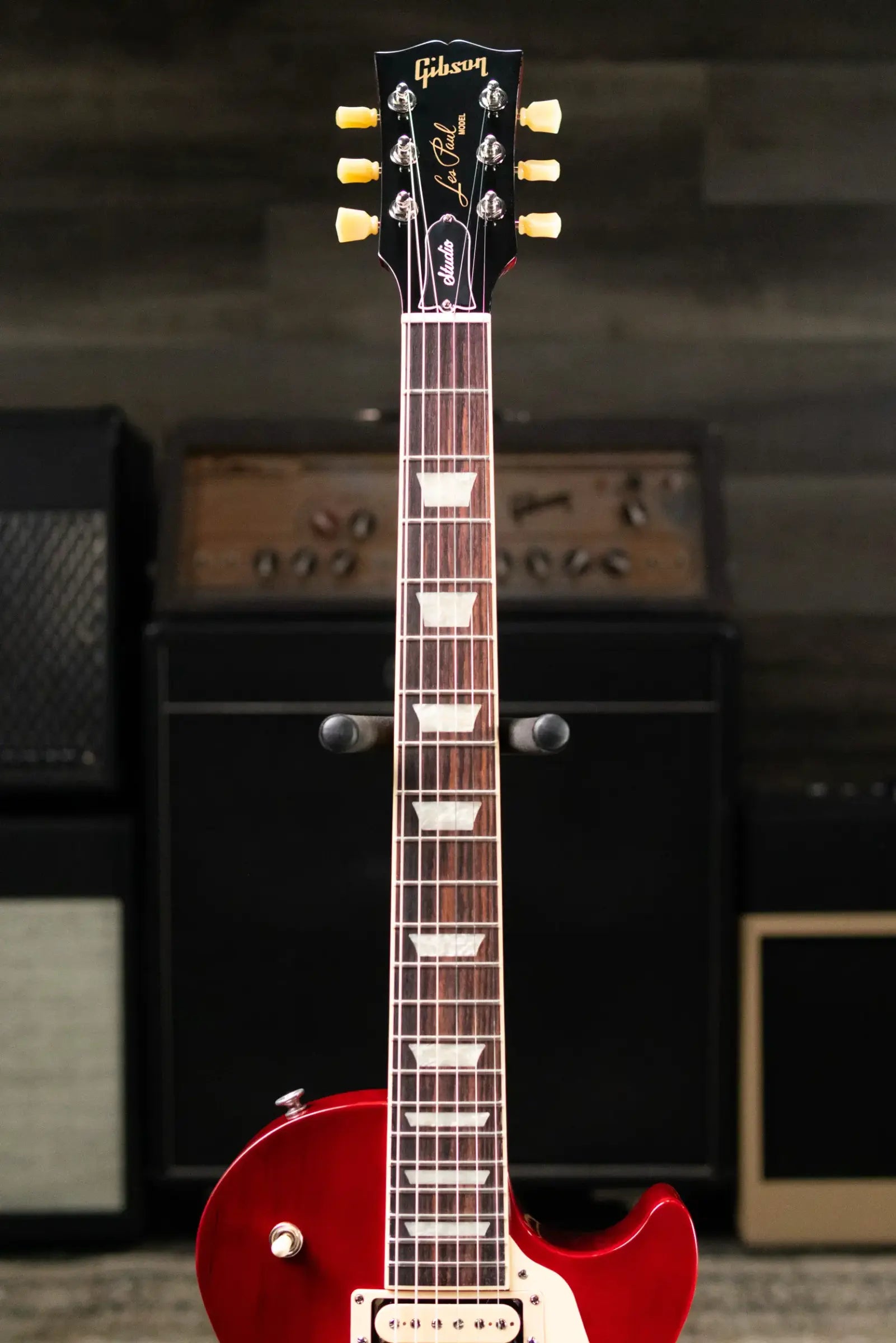Gibson Les Paul Studio Double Trouble Electric Guitar - Cherry Sunburst with Gig Bag