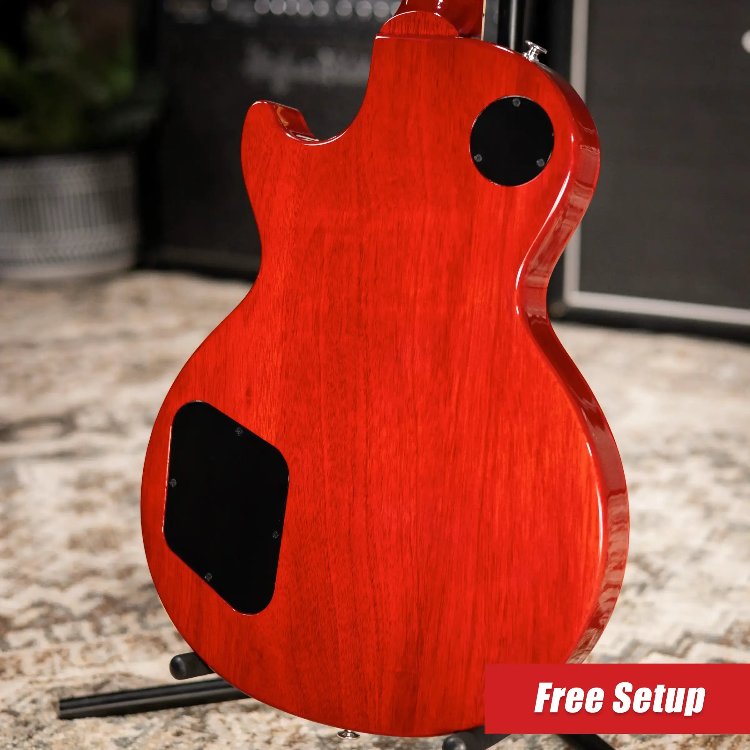 Gibson Les Paul Studio Double Trouble Electric Guitar - Cherry Sunburst with Gig Bag