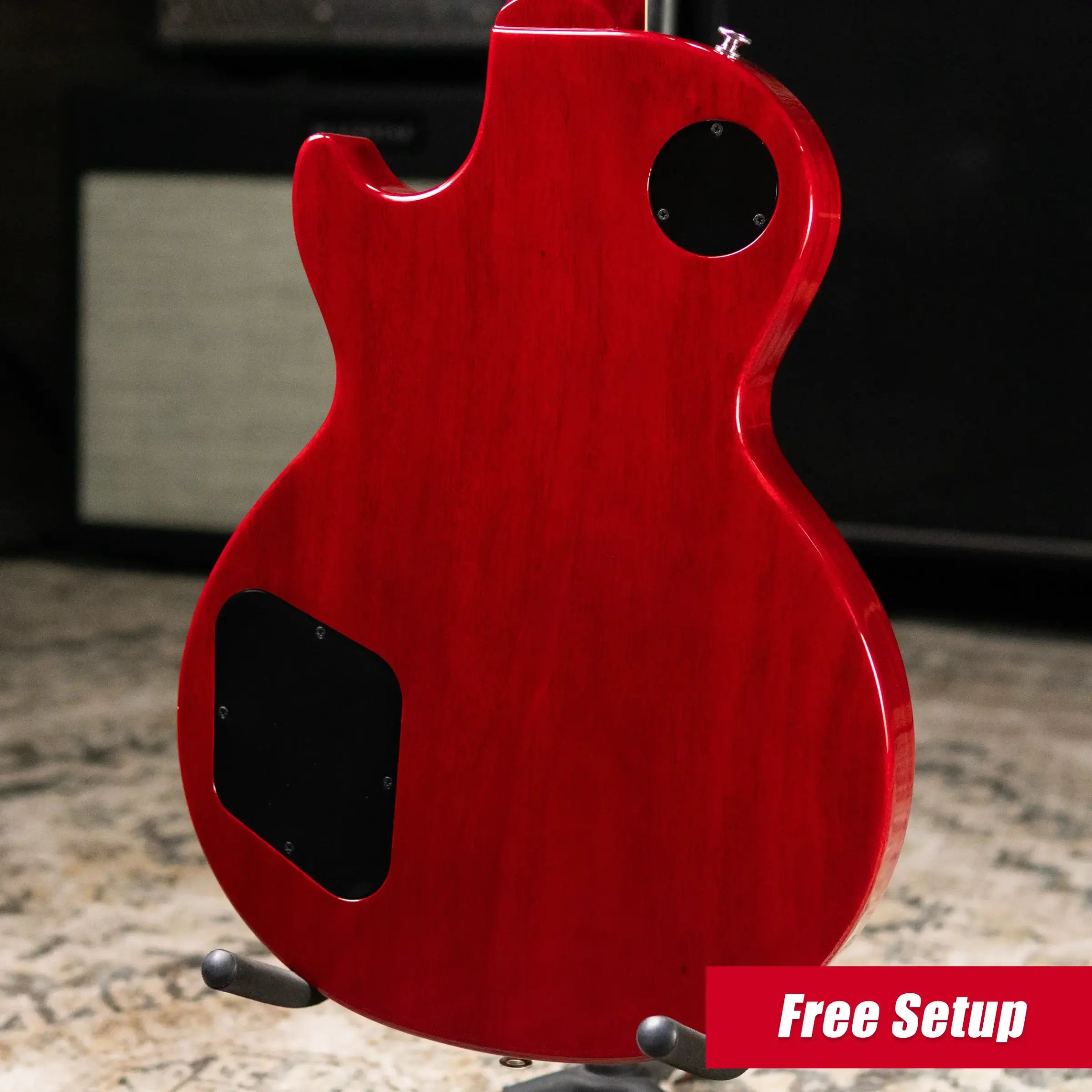 Gibson Les Paul Studio Double Trouble Electric Guitar - Dirty Lemon Burst/Cherry Back with Gig Bag