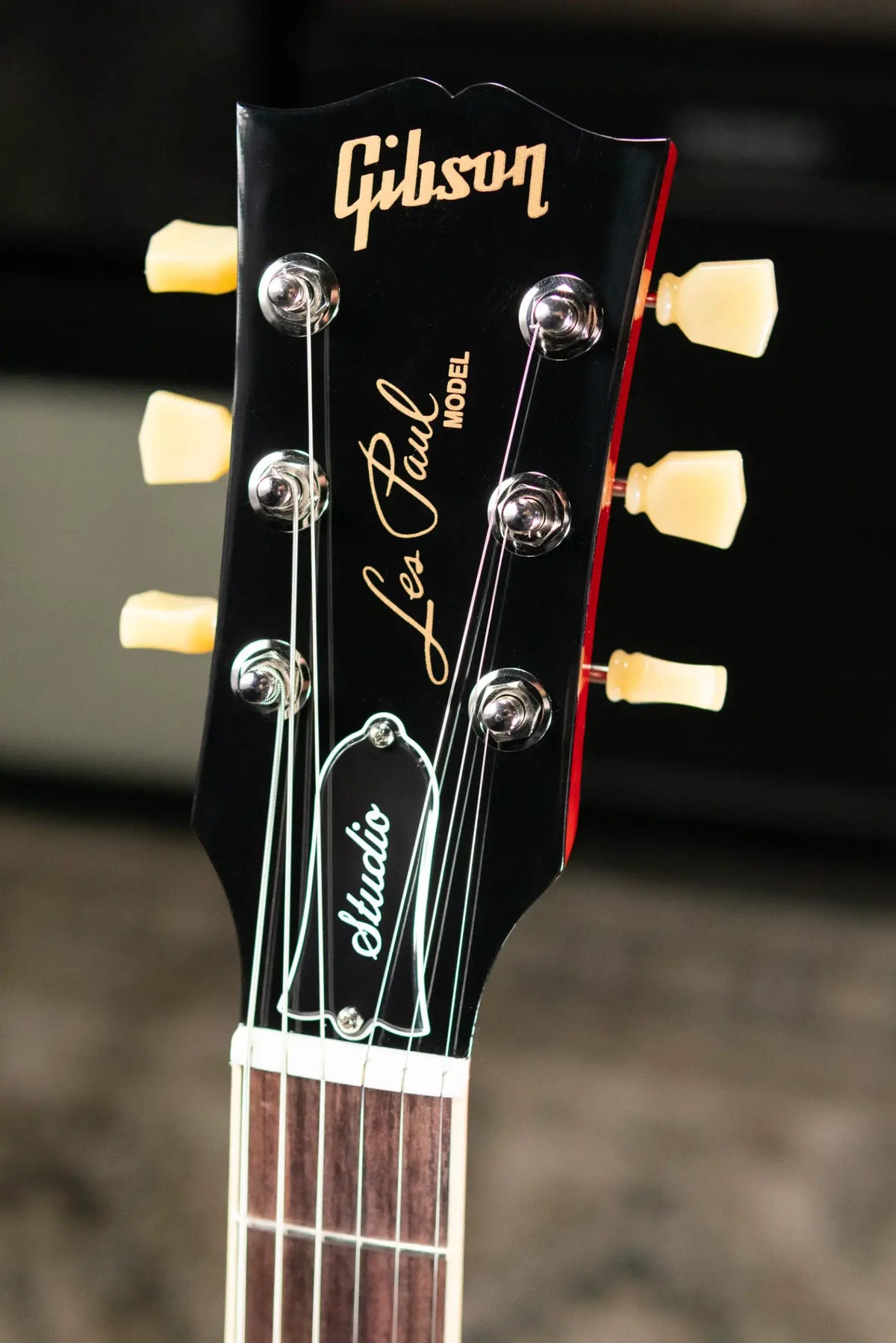 Gibson Les Paul Studio Double Trouble Electric Guitar - Dirty Lemon Burst/Cherry Back with Gig Bag