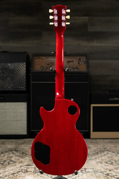 Gibson Les Paul Studio Double Trouble Electric Guitar - Dirty Lemon Burst/Cherry Back with Gig Bag