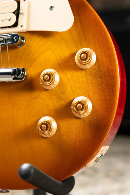 Gibson Les Paul Studio Double Trouble Electric Guitar - Dirty Lemon Burst/Cherry Back with Gig Bag