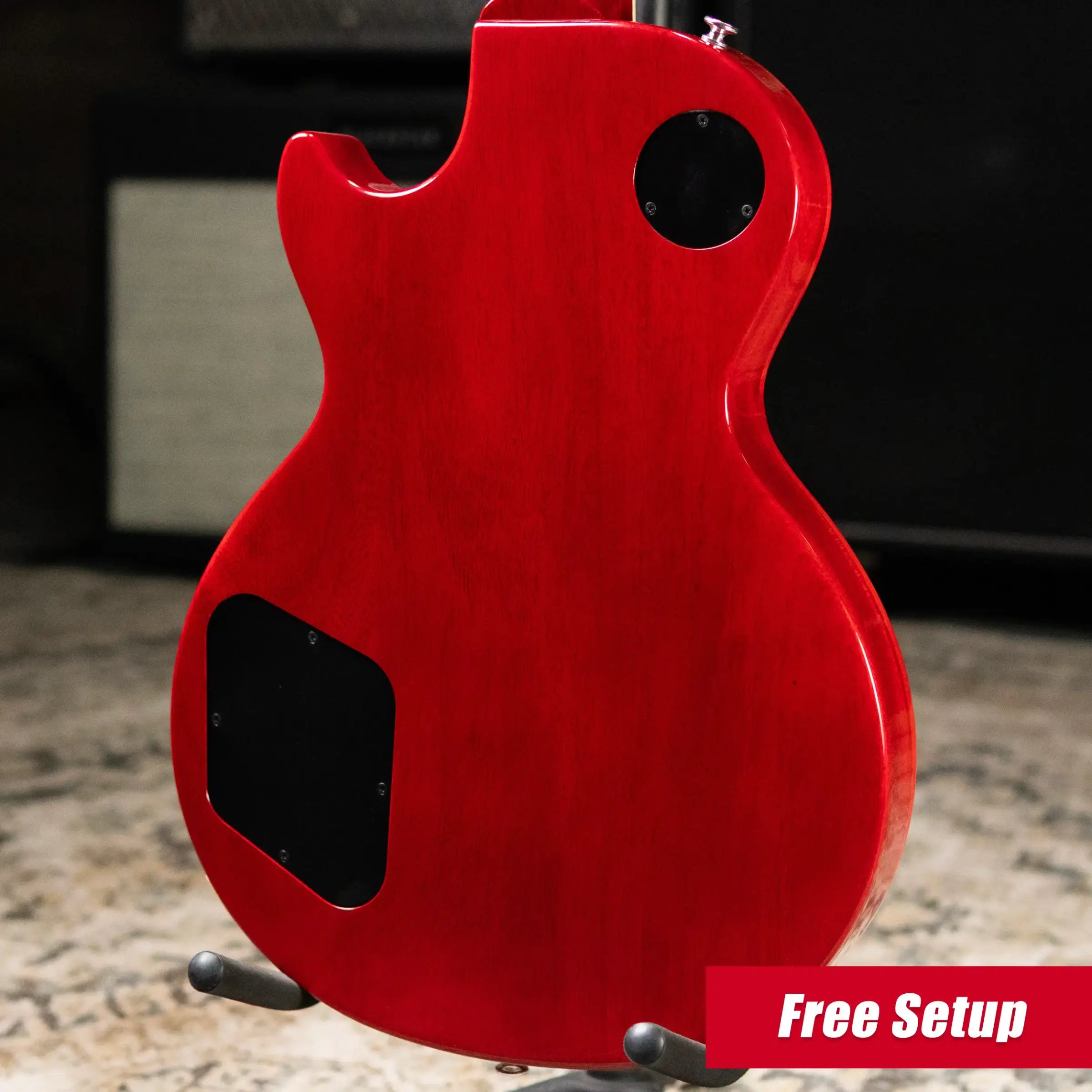 Gibson Les Paul Studio Double Trouble Electric Guitar - Dirty Lemon Burst/Cherry Back with Gig Bag