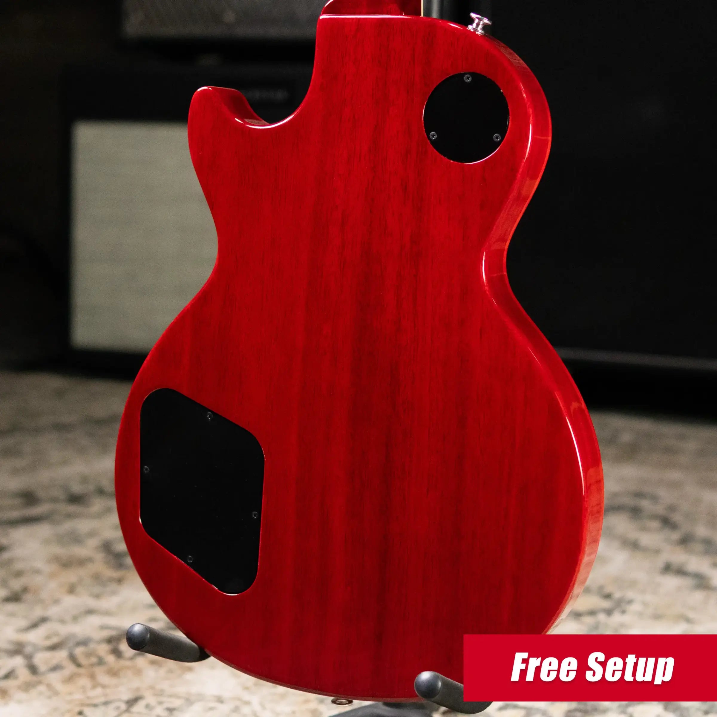 Gibson Les Paul Studio Double Trouble Electric Guitar - Dirty Lemon Burst/Cherry Back with Gig Bag