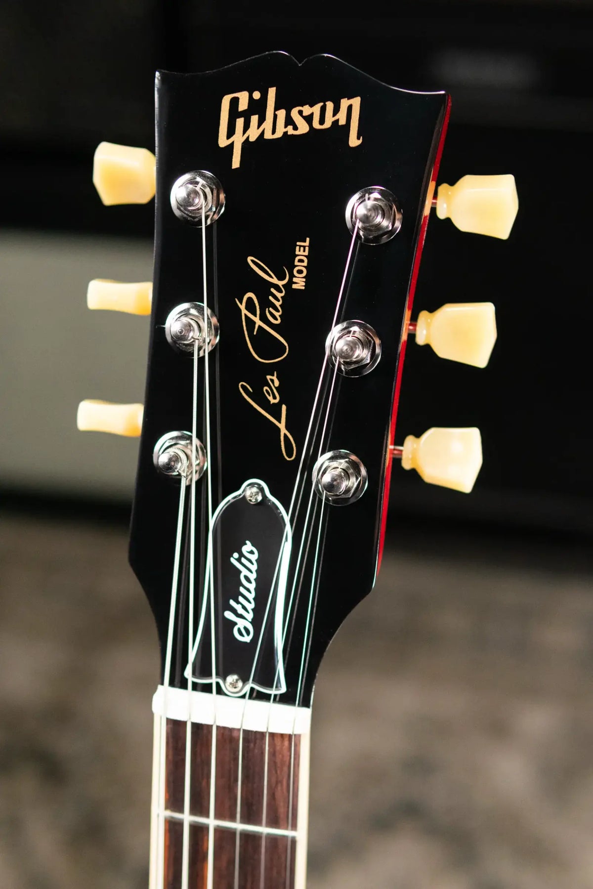 Gibson Les Paul Studio Double Trouble Electric Guitar - Dirty Lemon Burst/Cherry Back with Gig Bag