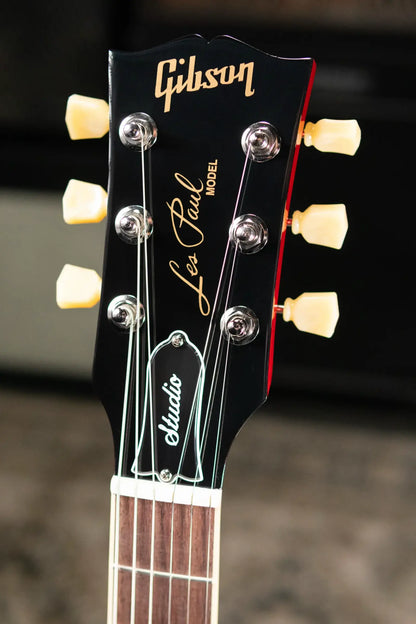 Gibson Les Paul Studio Double Trouble Electric Guitar - Dirty Lemon Burst/Cherry Back with Gig Bag