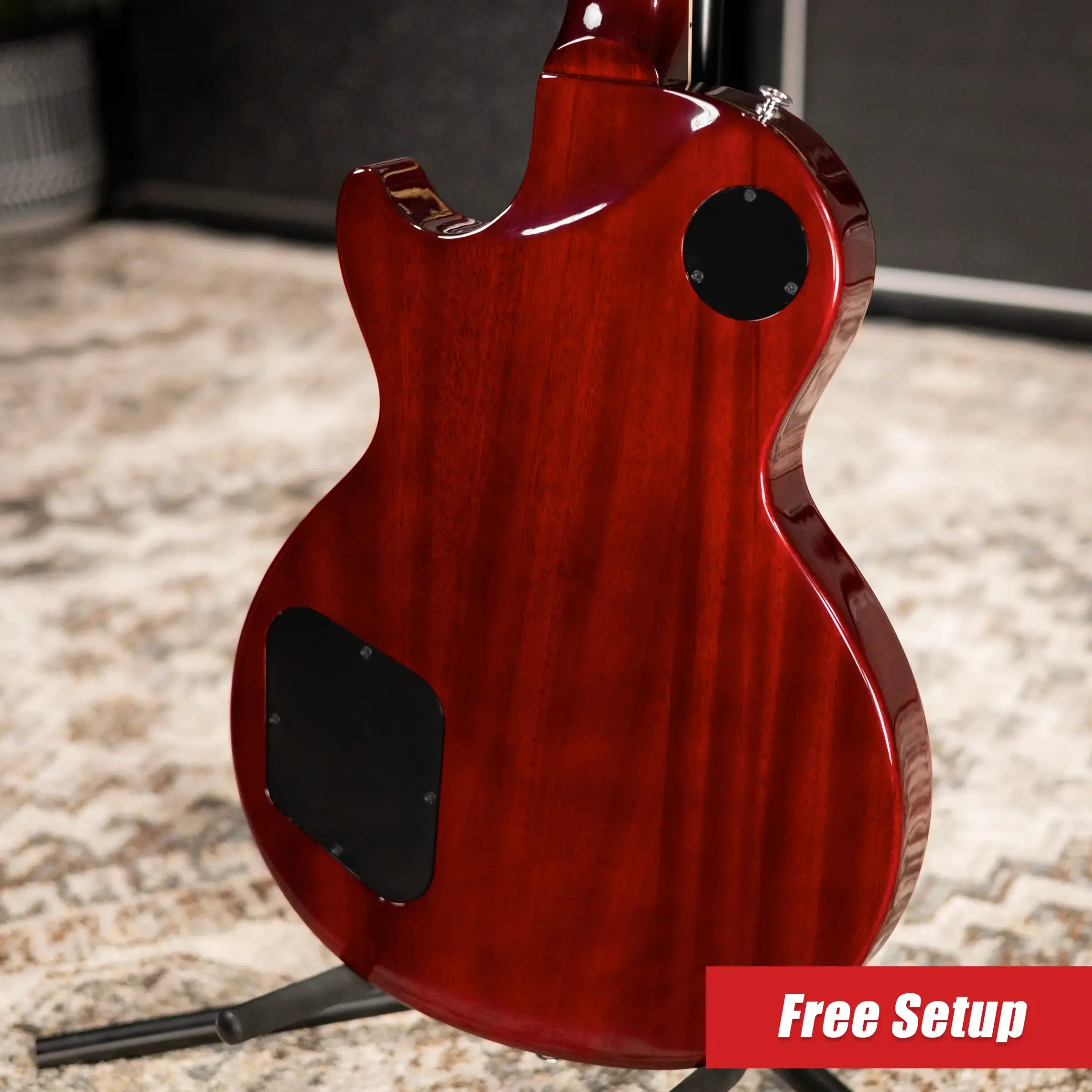 Gibson Les Paul Studio Session Electric Guitar - Cherry with Gig Bag