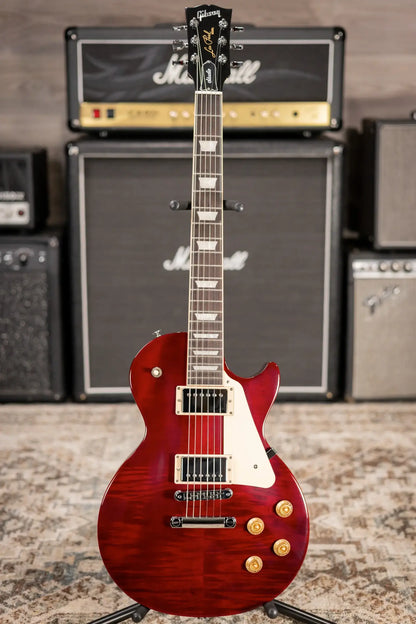 Gibson Les Paul Studio Session Electric Guitar - Cherry with Gig Bag