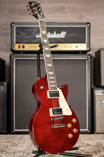 Gibson Les Paul Studio Session Electric Guitar - Cherry with Gig Bag