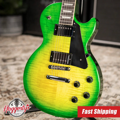 Gibson Les Paul Studio Session Electric Guitar - Iguana Burst with Gig Bag