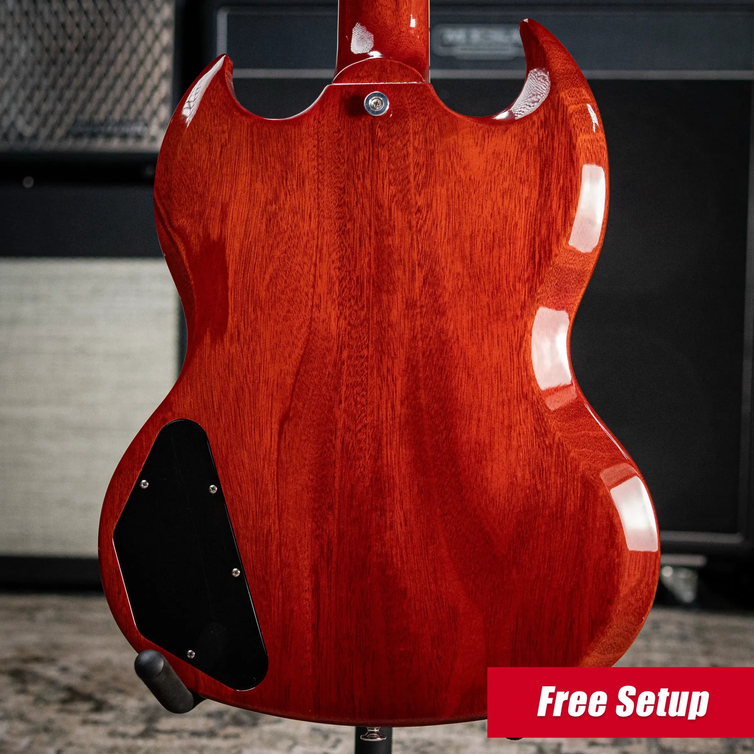 Gibson Jake Kiszka Signature 1961 SG Standard - Faded Vintage Cherry with Hardshell Case
