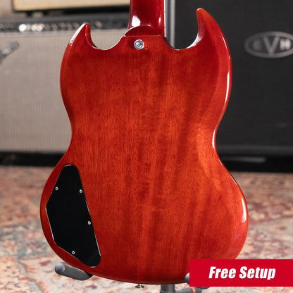 Gibson Jake Kiszka Signature 1961 SG Standard - Faded Vintage Cherry with Hardshell Case