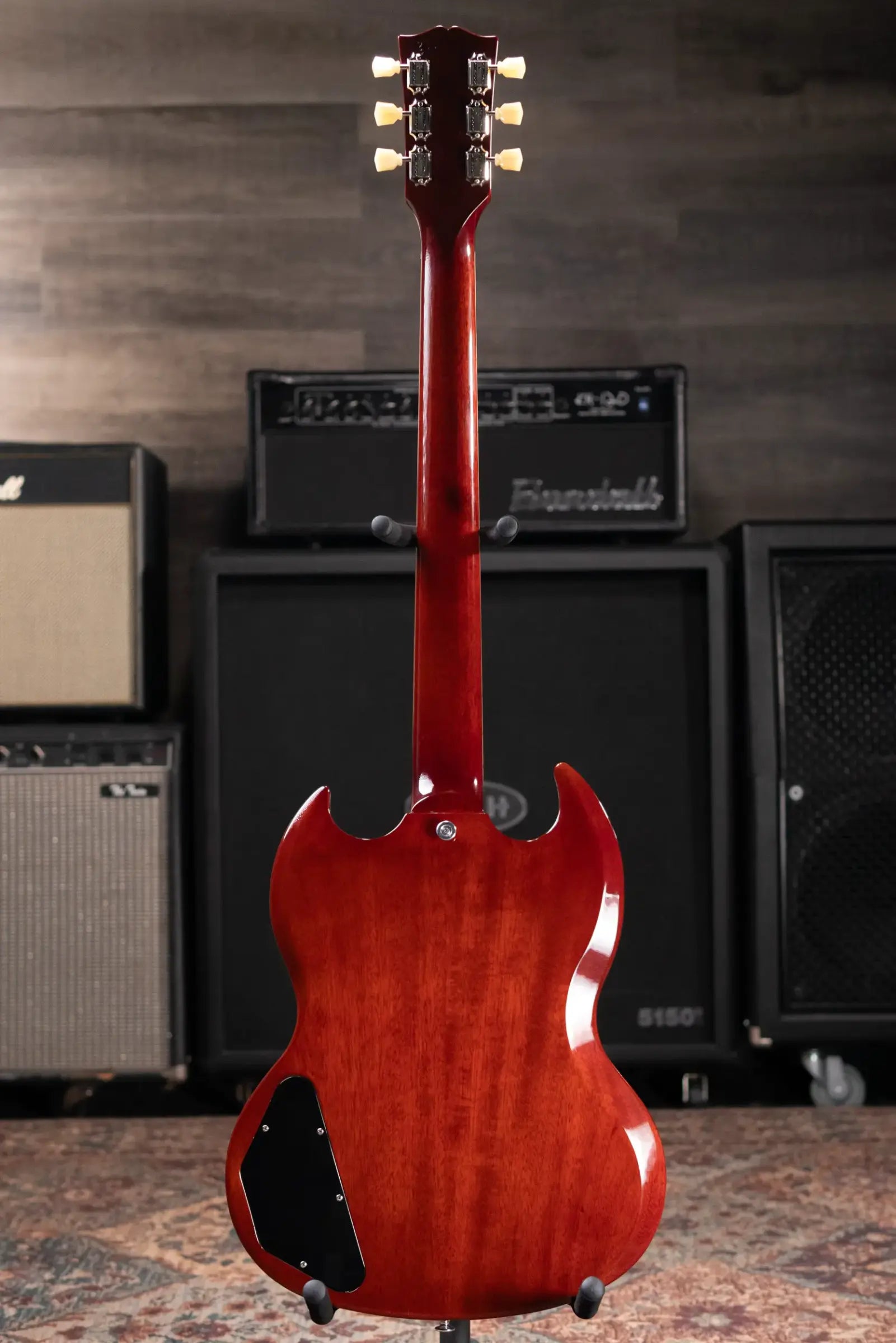 Gibson Jake Kiszka Signature 1961 SG Standard - Faded Vintage Cherry with Hardshell Case