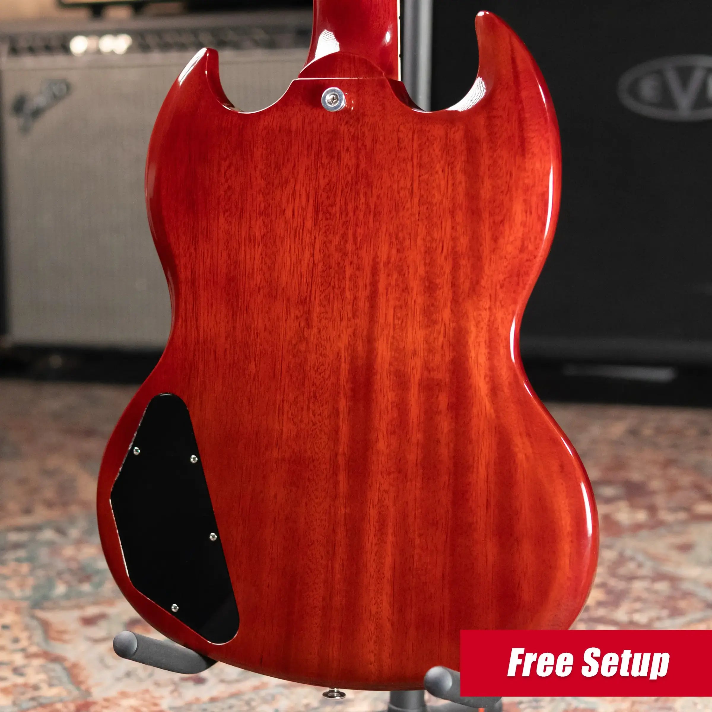 Gibson Jake Kiszka Signature 1961 SG Standard - Faded Vintage Cherry with Hardshell Case - B-Stock