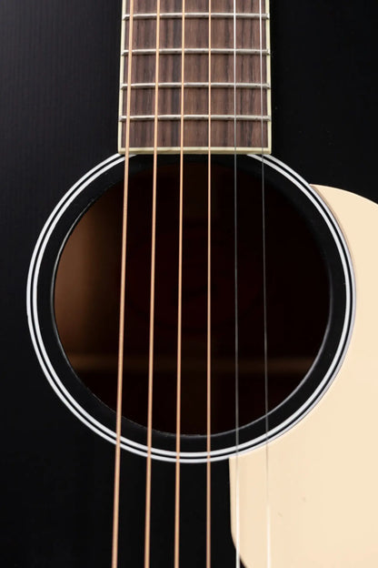Gibson Century Collection J-185 12-Fret Acoustic Guitar - Ebony with Hardshell Case